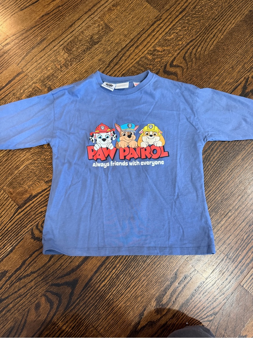 Zara Paw Patrol long sleeve tshirt 5T
